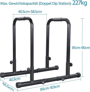 Verstelbaar Dip Bar Station