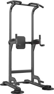 De Verstelbaar Pull-Up & Dipstation in één oogopslag