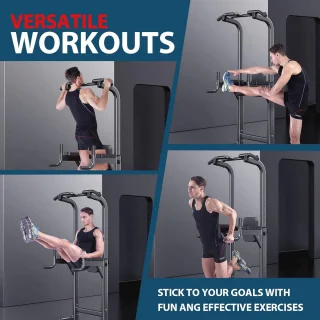Verstelbaar Pull-Up & Dipstation