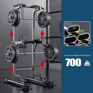 Verstelbaar Pull-Up & Dipstation