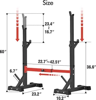 Verstelbaar Squat Rack