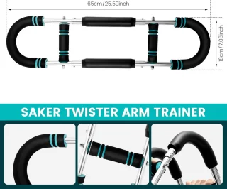 Verstelbare arm- en borsttrainer