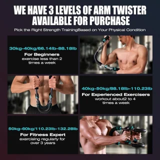 Verstelbare Armtrainer Borstspiertrainer