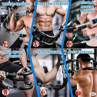 Verstelbare Armtrainer - Borsttrainer 40–100 lbs