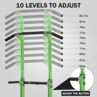 Verstelbare Power Tower Optrekstang