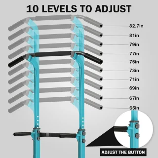 Verstelbare Power Tower Optrekstang