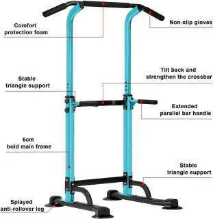 Verstelbare Power Tower Optrekstang
