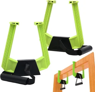 Verstelbare pull-up bar voor deurframes