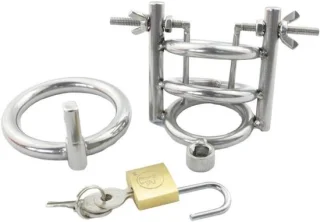 Verstelbare Trainingskooi 220 cm - Fitnesskooi Zilver