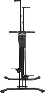 Verticale klimmachine stepper - zwart