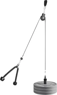 VEVOR Lat Pulldown Kabelkatrol, Zwart