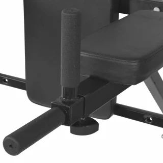 vidaXL Dipstation wandgemonteerd zwart
