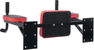 VidaXL Dipstation Zwart/Rood