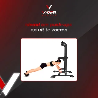 Viper Sports Krachtstation Power Tower Zwart