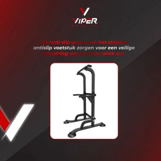 Viper Sports Krachtstation Power Tower Zwart