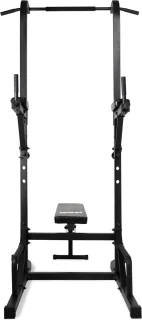 VirtuFit Power Tower Deluxe Met Fitnessbank
