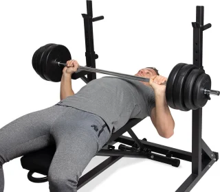 VirtuFit Squat Rack Haltersteunen Met Dipsteunen