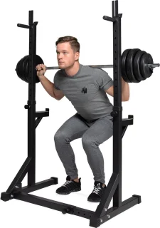 VirtuFit Squat Rack Haltersteunen Met Dipsteunen