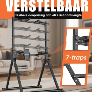Vouwbare Power Tower - Fitnessstation