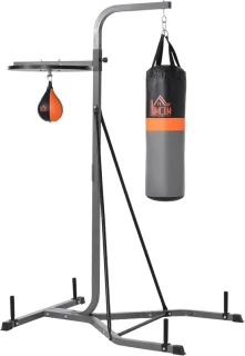 Vrijstaand boksstation met bokszak 26x86 cm