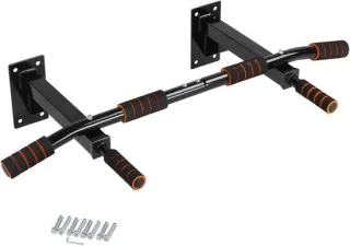 Wand pull-up bar en dip station