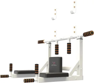 Wandgemonteerde optrekstang & dipstation