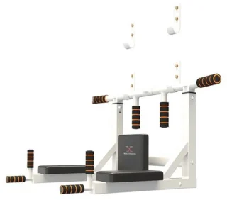 Wandgemonteerde Optrekstang en Dipstation