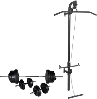 Wandkrachttoren krachttraining station
