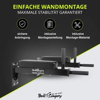 Wandmontage Dip Station