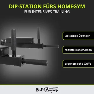 Wandmontage Dip Station
