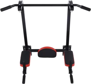 Wandmontage optrekstang zwart