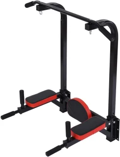 Wandmontage optrekstang zwart