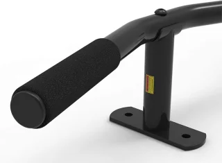 Wandmontage optrekstang zwart