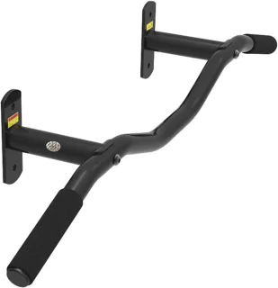 Wandmontage optrekstang zwart