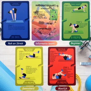 WEBU 51 Bodyweight Workout Trainingskaarten