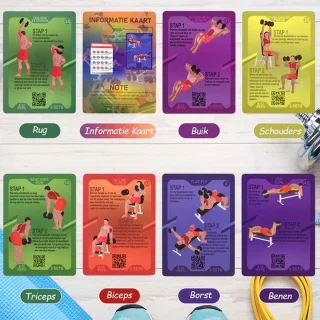 WEBU All-in-One Fitness Pack - Bodyweight, Dumbbell, Kettlebell, Yoga & More