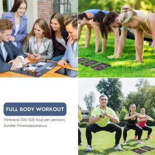 WEBU The Ultimate Fitness Game Bordspel