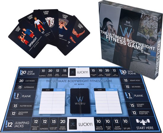 WEBU The Ultimate Fitness Game Bordspel review