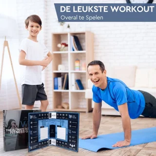 WEBU The Ultimate Fitness Game + Workout Dobbelstenen Set