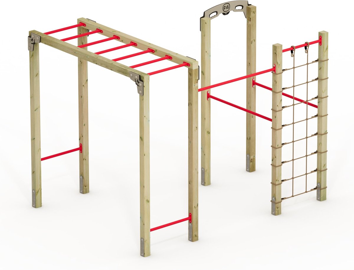 Wat vinden we goed aan de Wickey FIT Base 820 Buiten Fitness Apparatuur