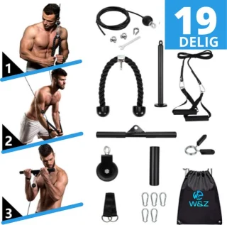 W&Z Krachtstation Kabelsysteem 19-delig
