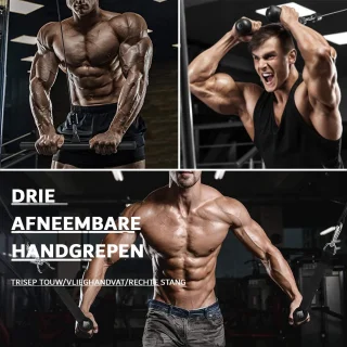 XXL Kabelsysteem Set 24-delig voor Thuis Fitness