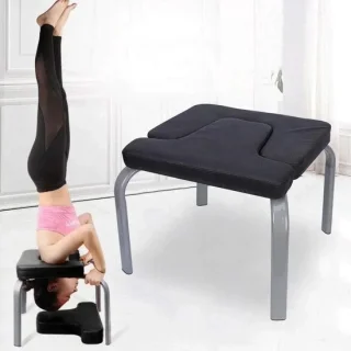 Yoga Stoel Zwart - Hoofdstandbankje