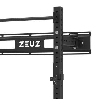 ZEUZ Opvouwbaar Wandrek Squat & Power Rack Zwart