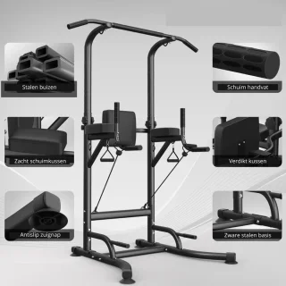 Zivv Pull Up Bar Station - Power Tower
