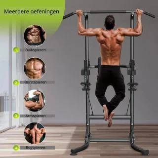 Zivv Pull Up Bar Station - Power Tower