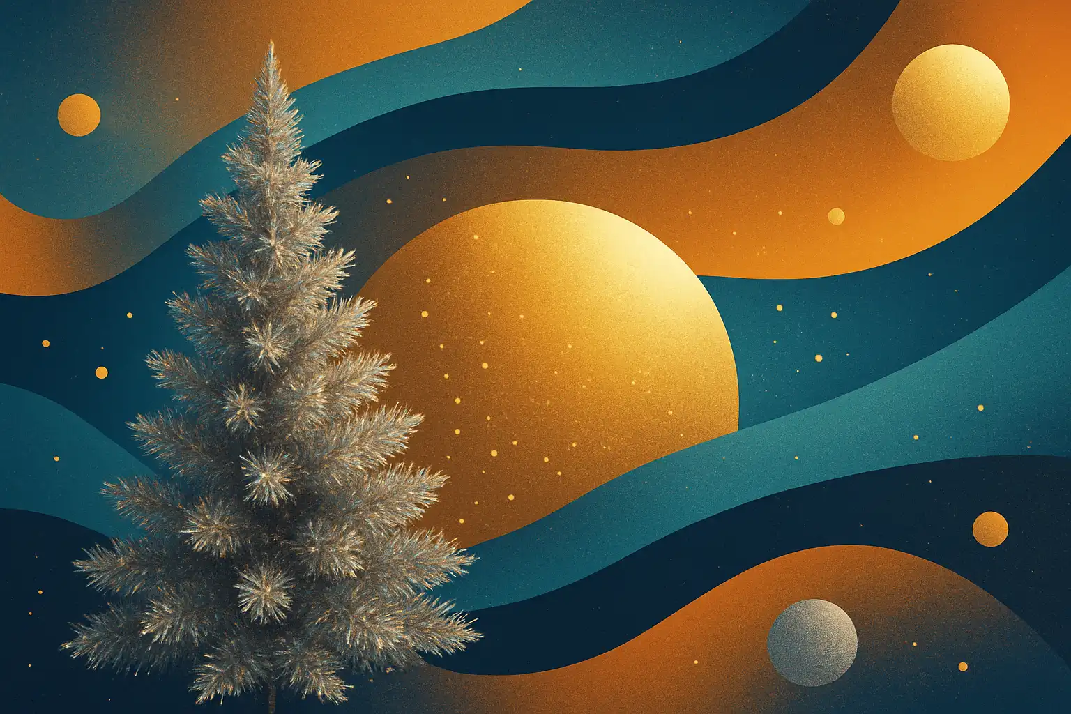 De comeback van metallic kerstbomen: zo style je een glanzende kunstkerstboom zonder kitsch