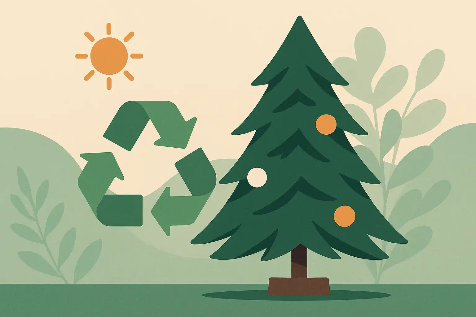 Duurzame feestdagen: waarom een gerecyclede kunstkerstboom een slimme keuze is