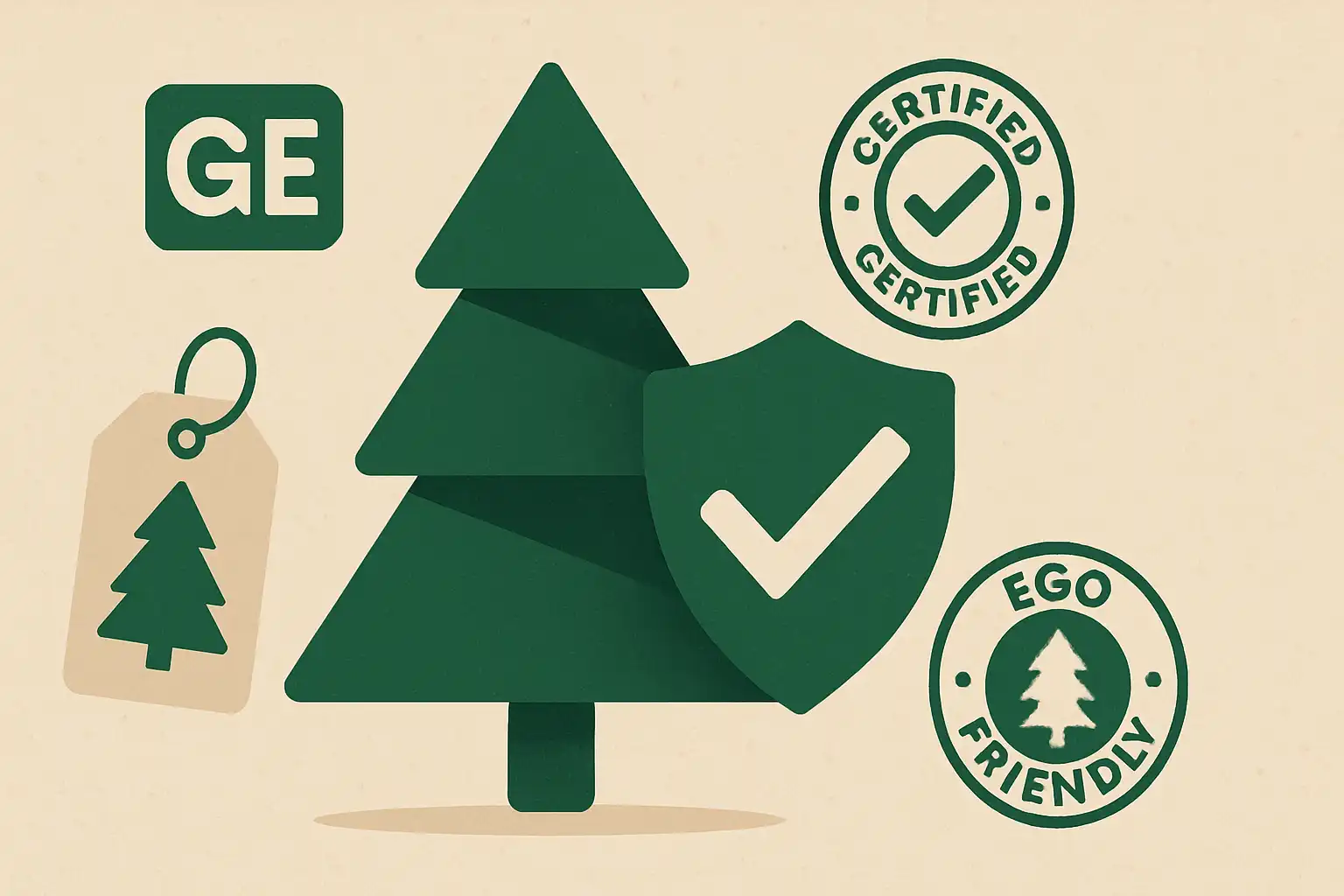 Hoe herken je echt veilige en gecertificeerde kunstkerstbomen: keurmerken, labels en wat ze écht betekenen