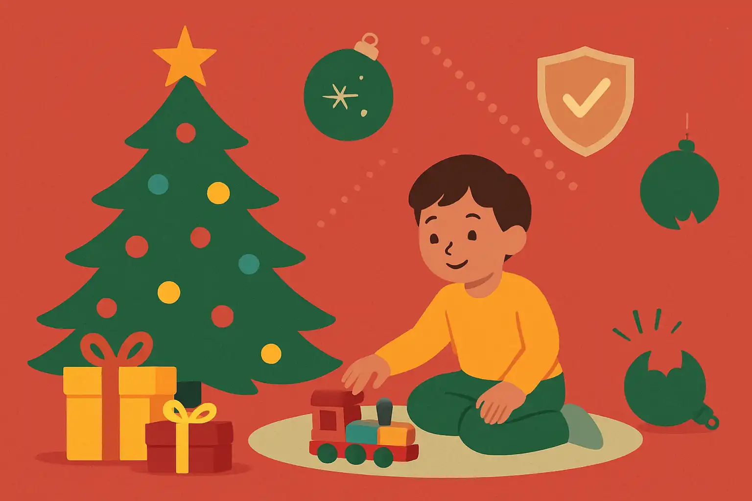 Kinderproof kerst: onverwoestbare kunstkerstbomen en slimme hacks voor spelende kids